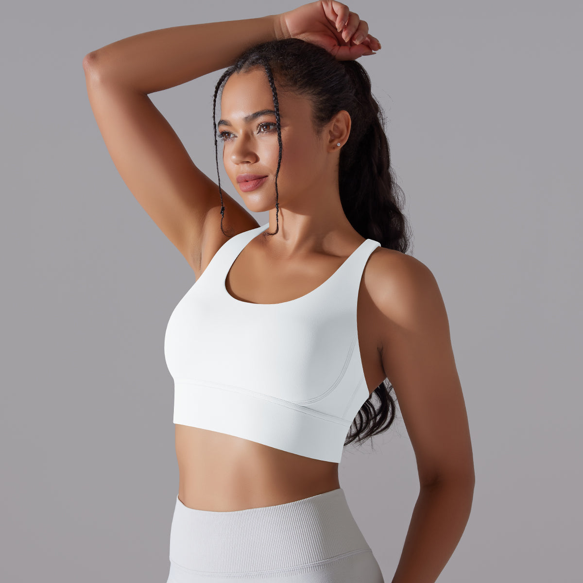 Kyra | Cross bra - White
