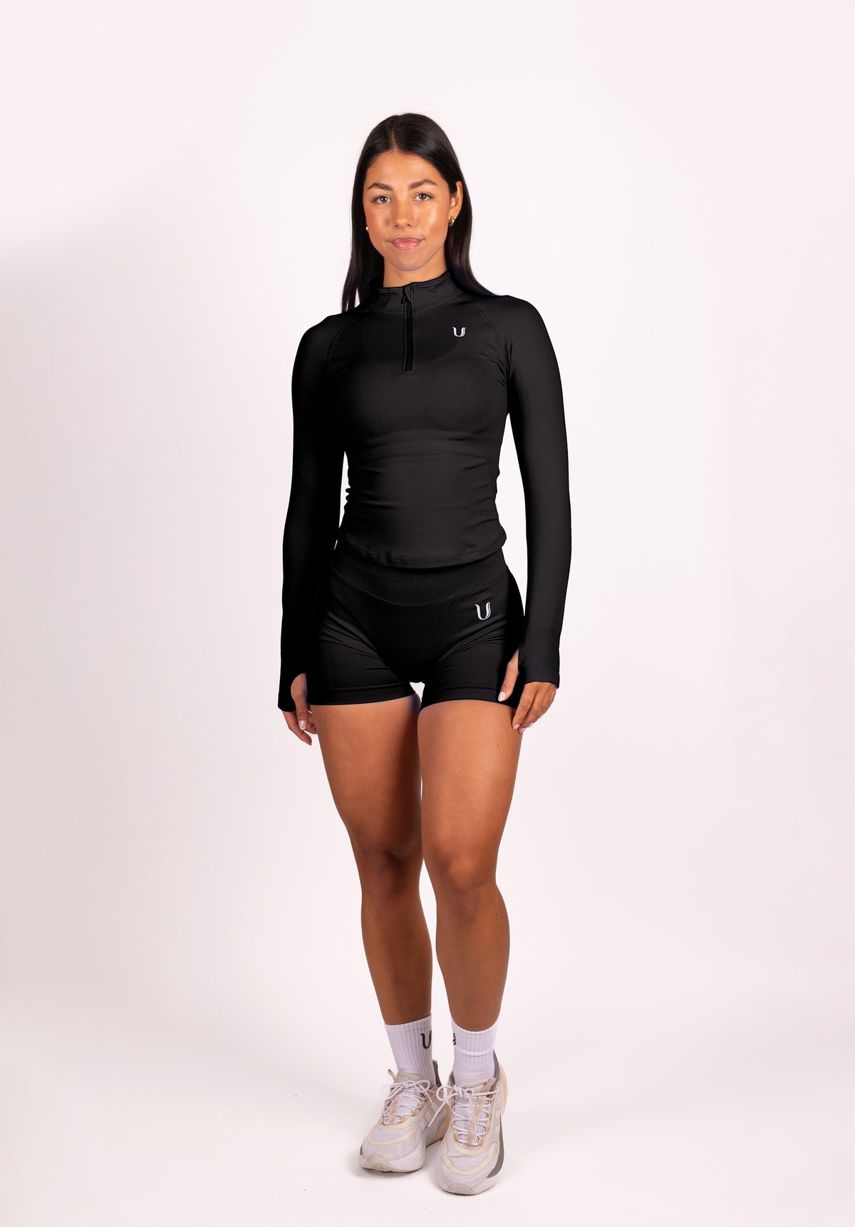 Beau Premium High Performance Scrunch Short Zwart - Dames sportkleding afbeelding 10