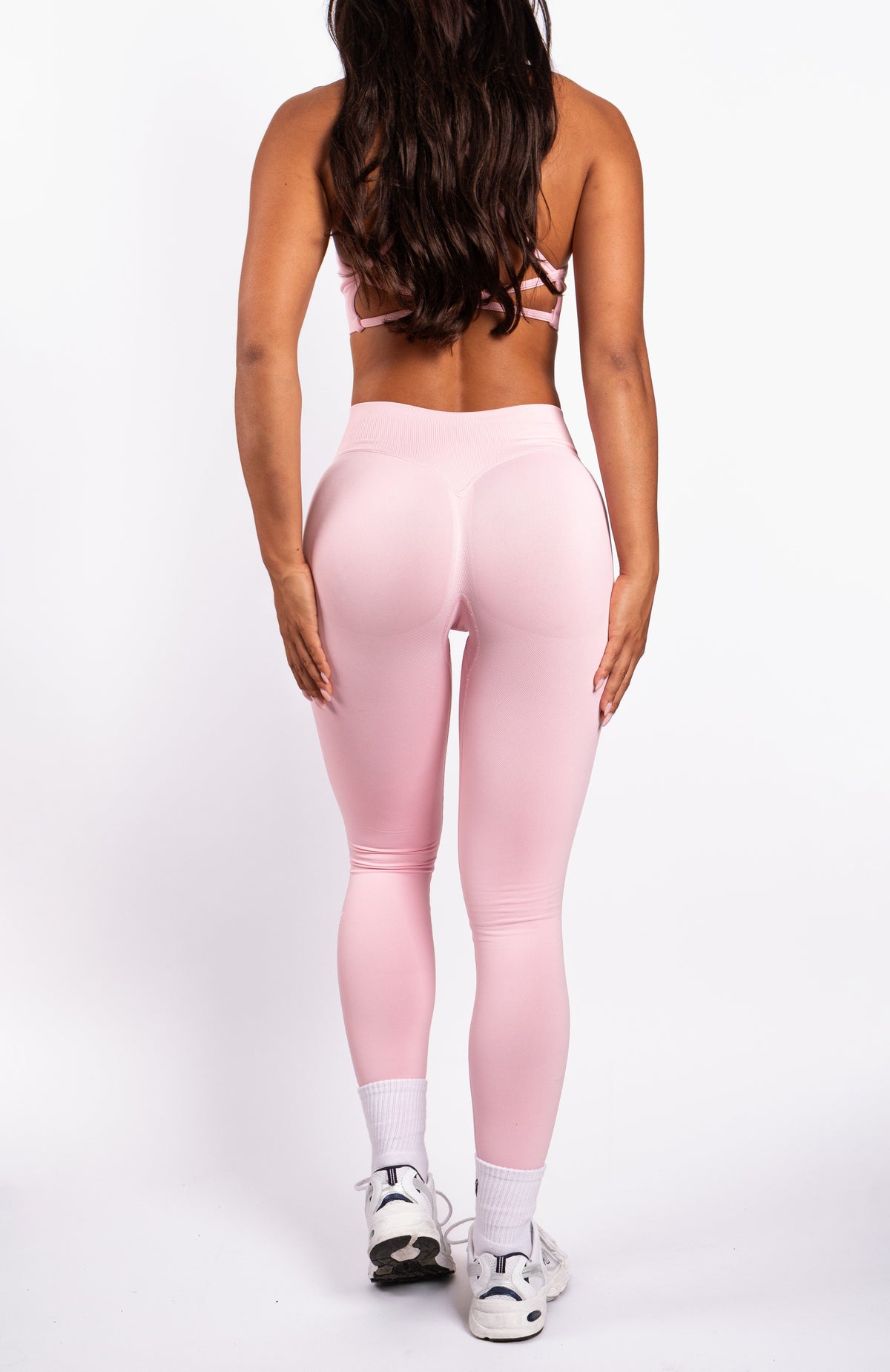 Beau Premium High Performance Scrunch Legging Pink - Women's sportswear image 7