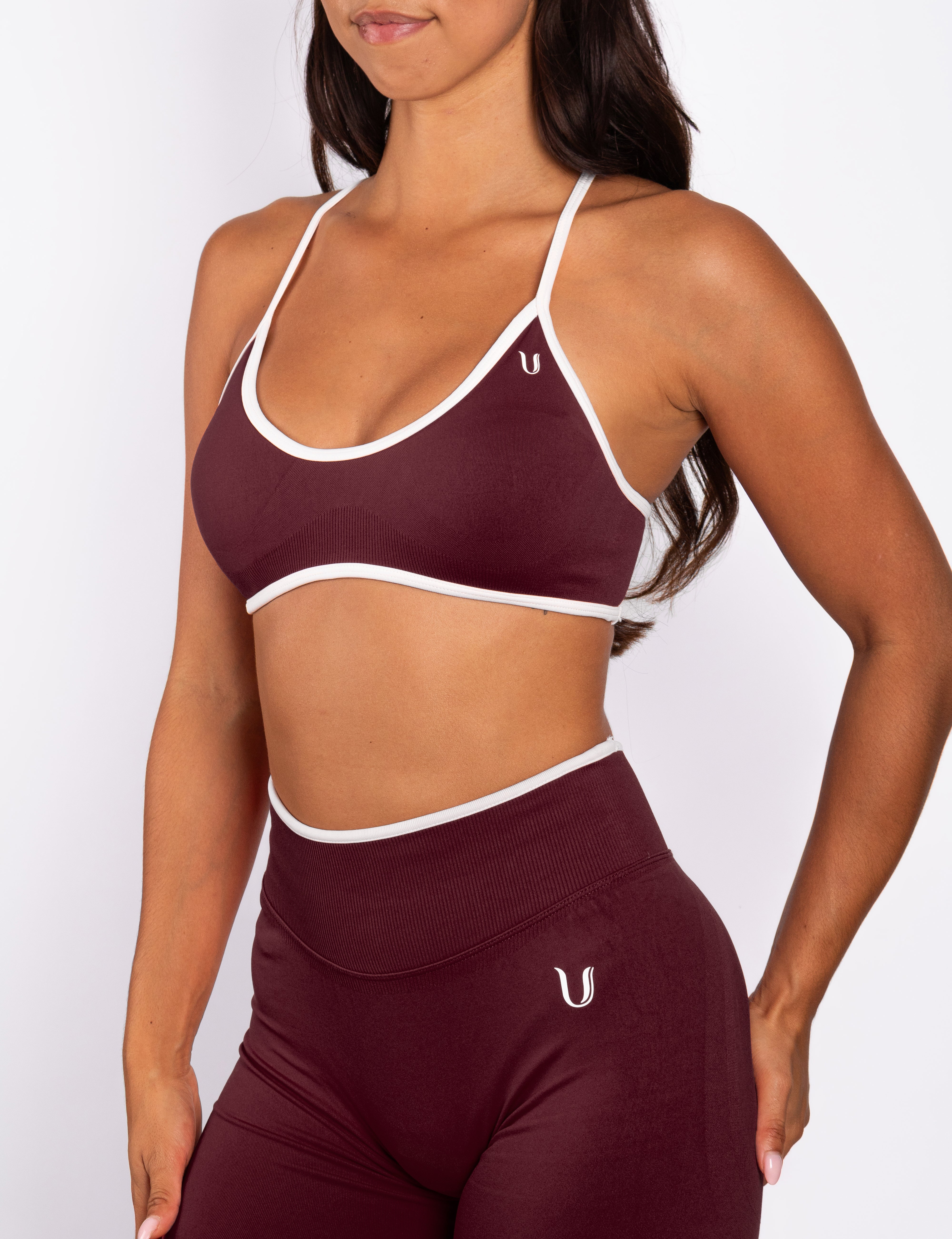Ivy | Seamless Bra - Bordeaux