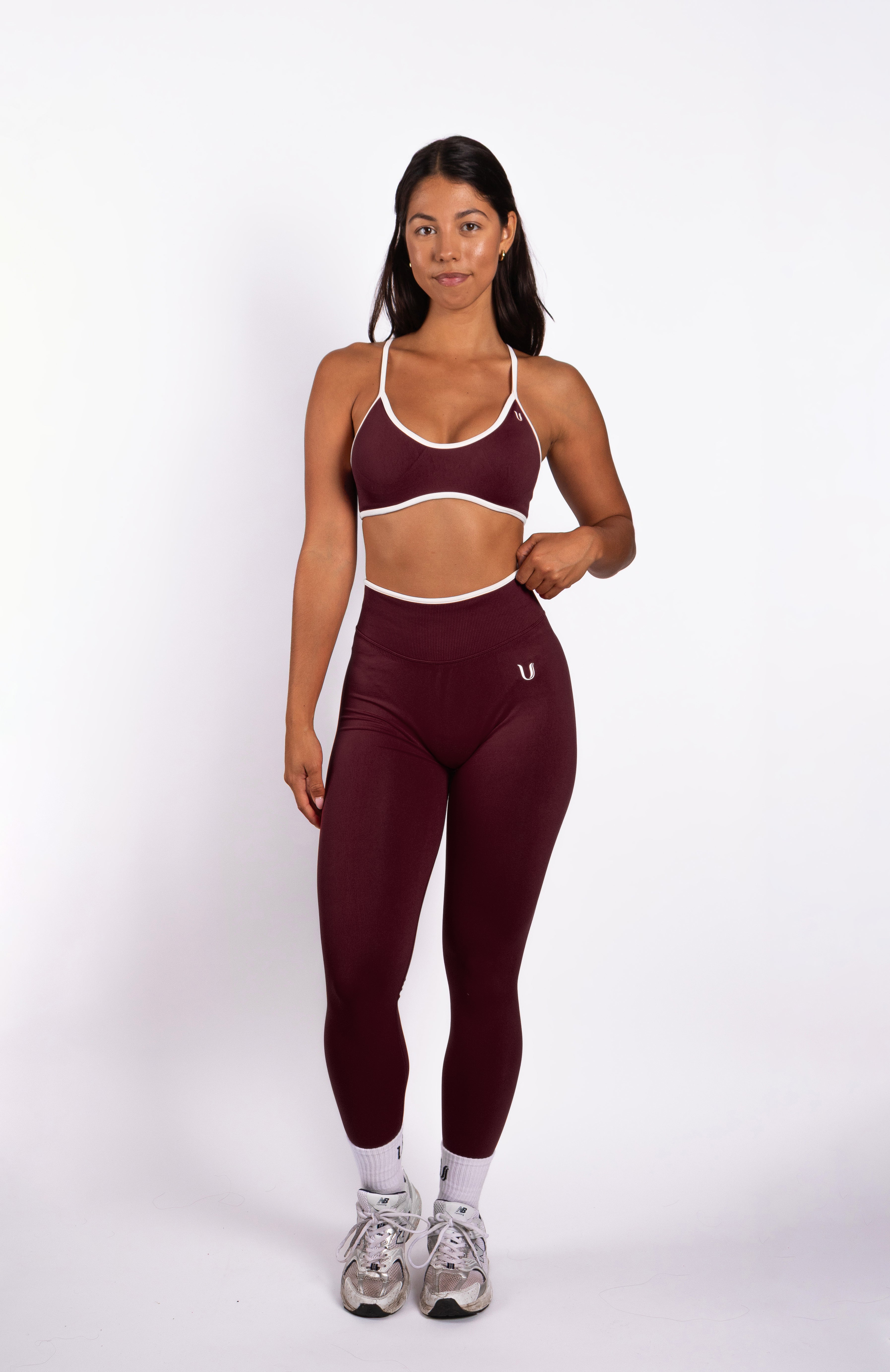Ivy | Seamless Shape Legging - Bordeaux