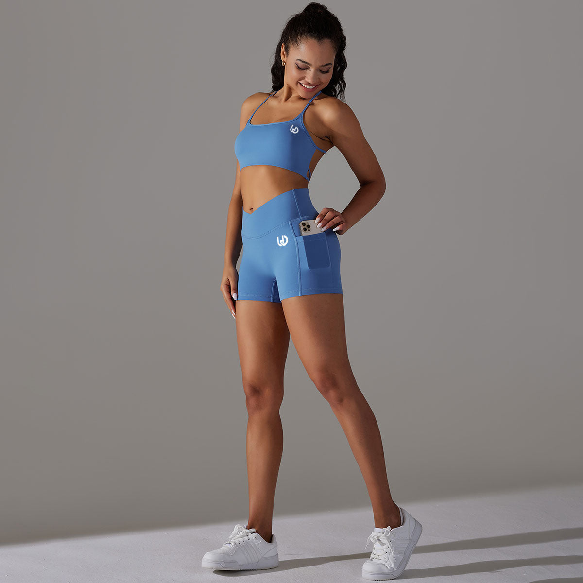 Mila | Short Blauw - Ultimate Gainz