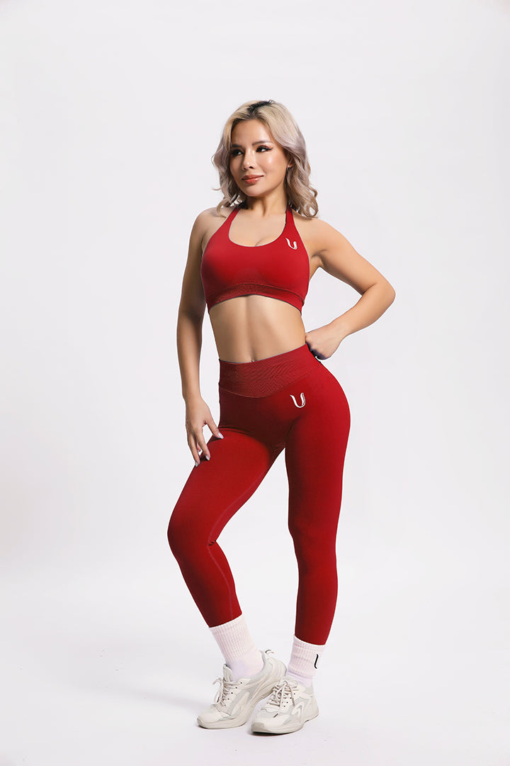 Beau | High-Performance Legging - Red