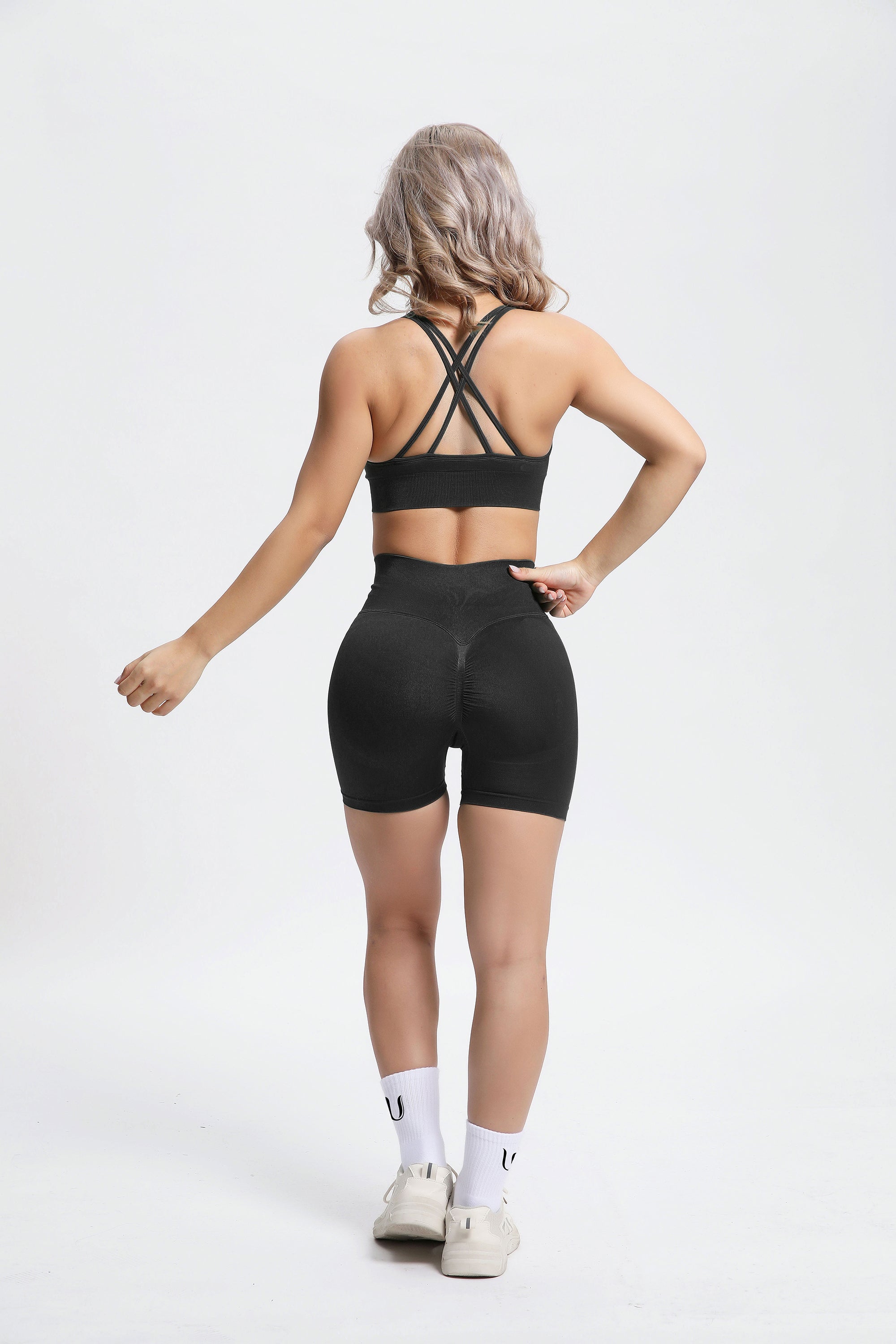 Olivia | Seamless Power Short - Black