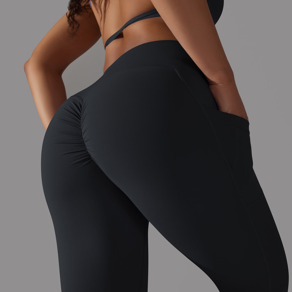 Mila | Legging-Top Set - Black