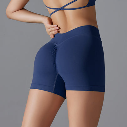 Mila V2 | Scrunch Sport Short - Navy Blue