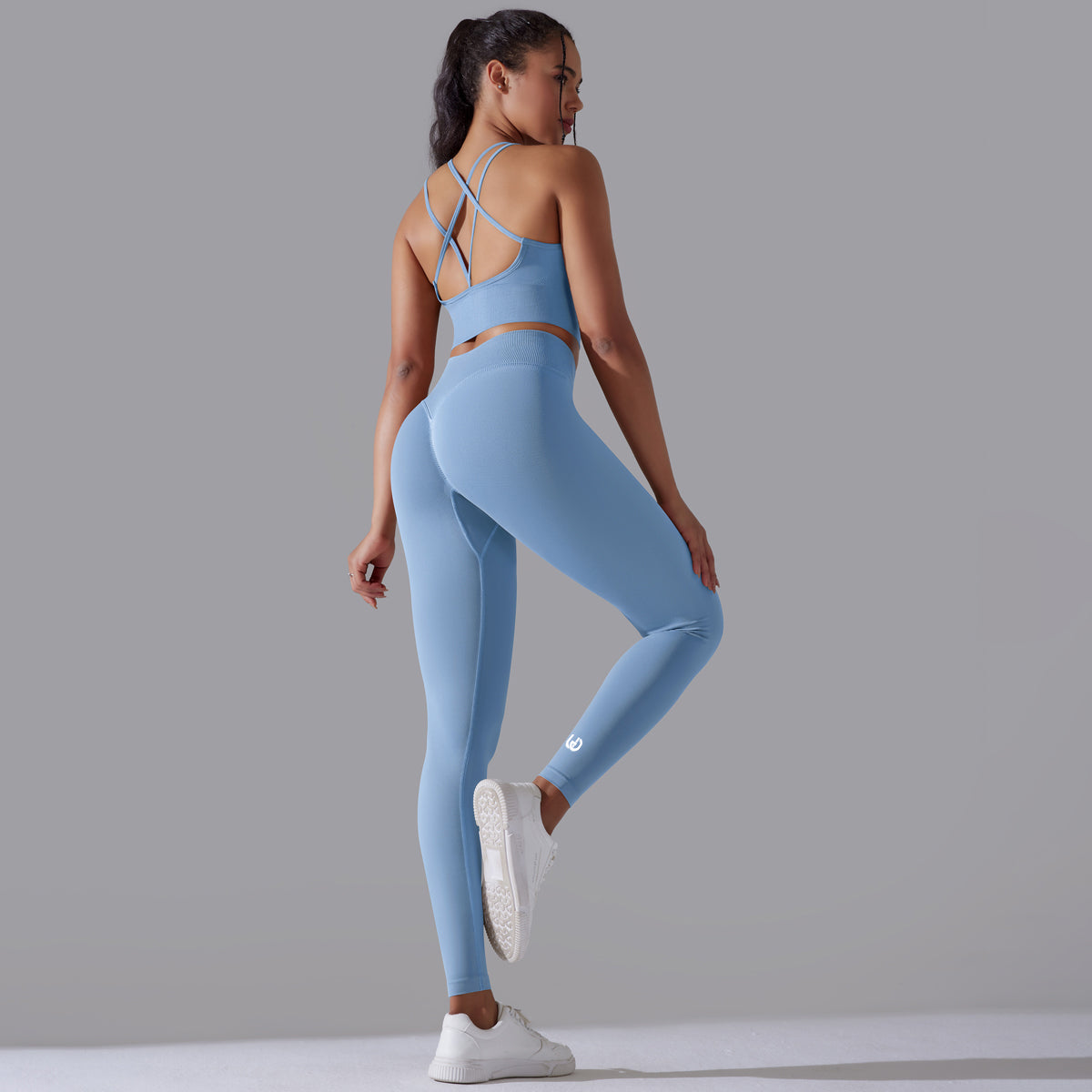 Daisy | Legging - Top Set - SkyBlue