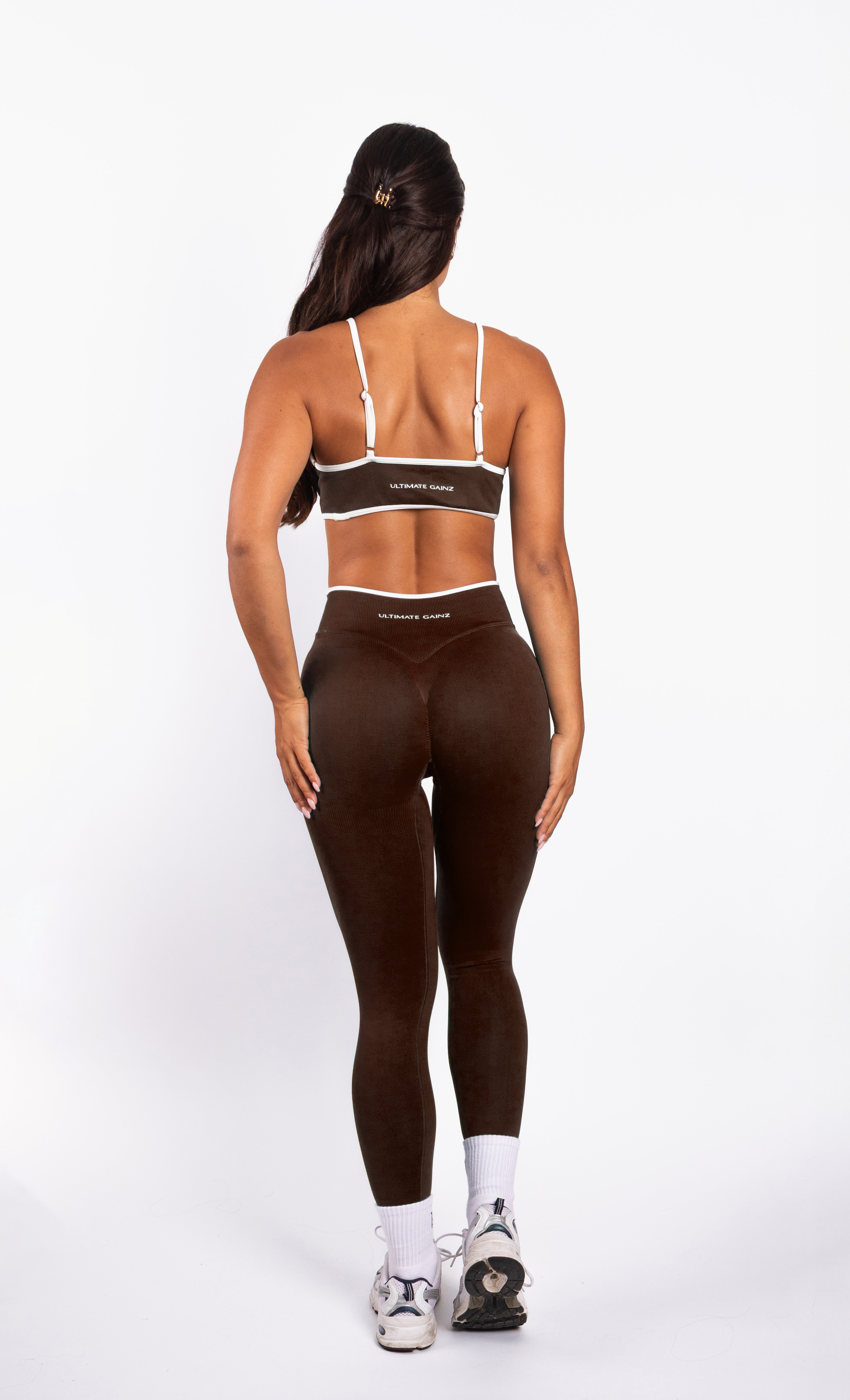 Ivy | Seamless Bra - Brown