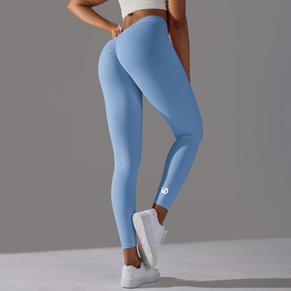 Emma | Legging Extra Scrunch - SkyBlue