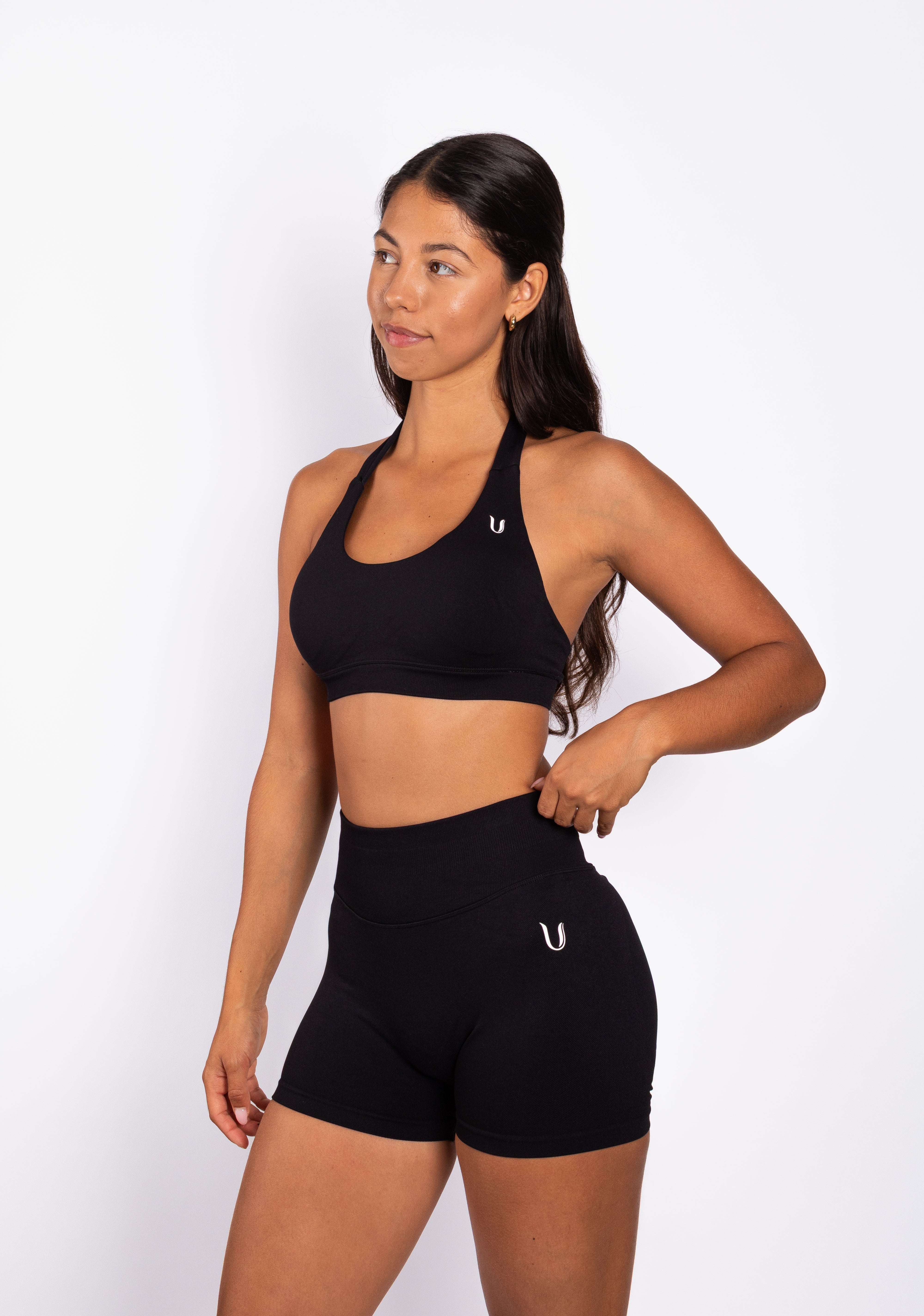 Beau | Halter Support Bra – Black