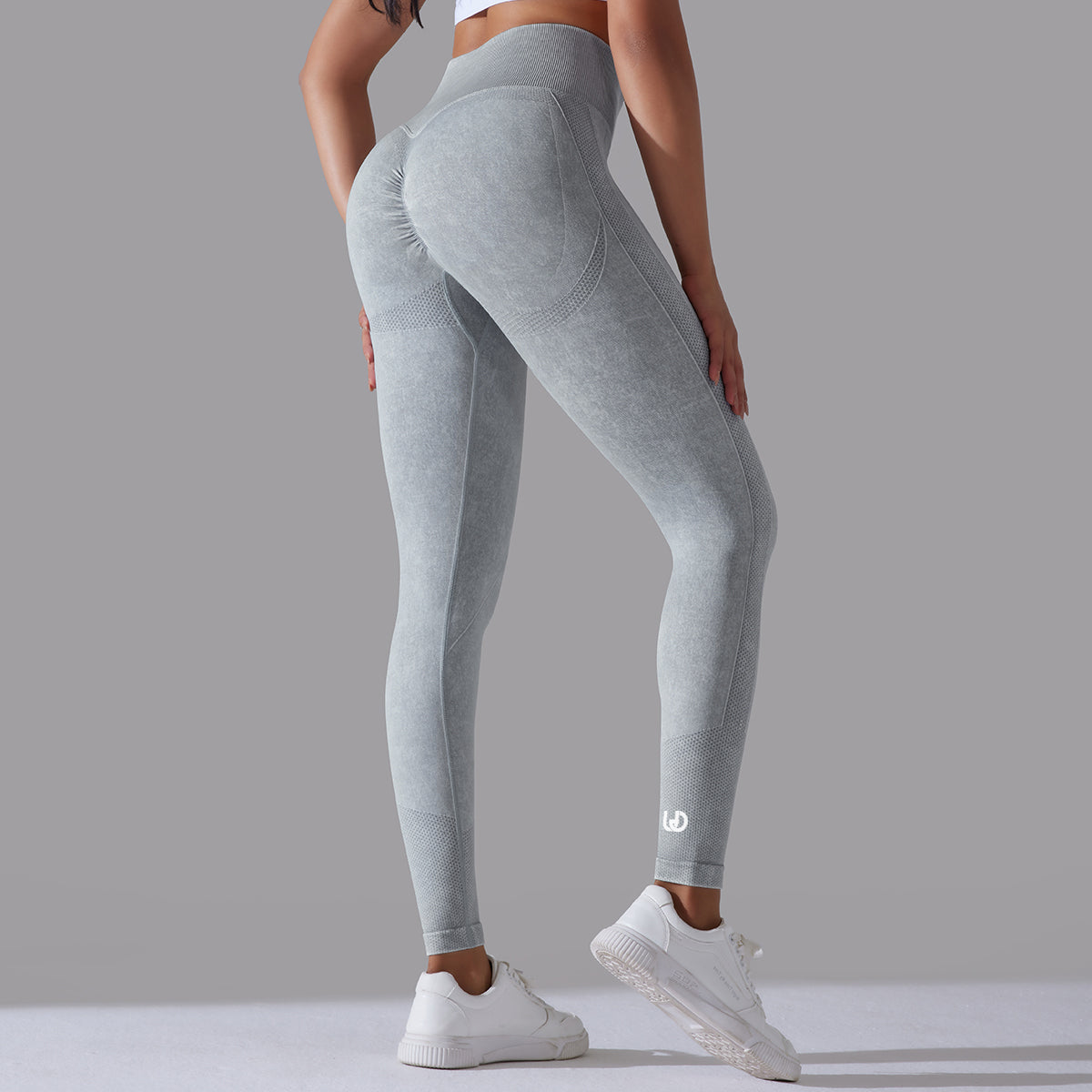 Jane | Legging Scrunch Patterns - LightGray