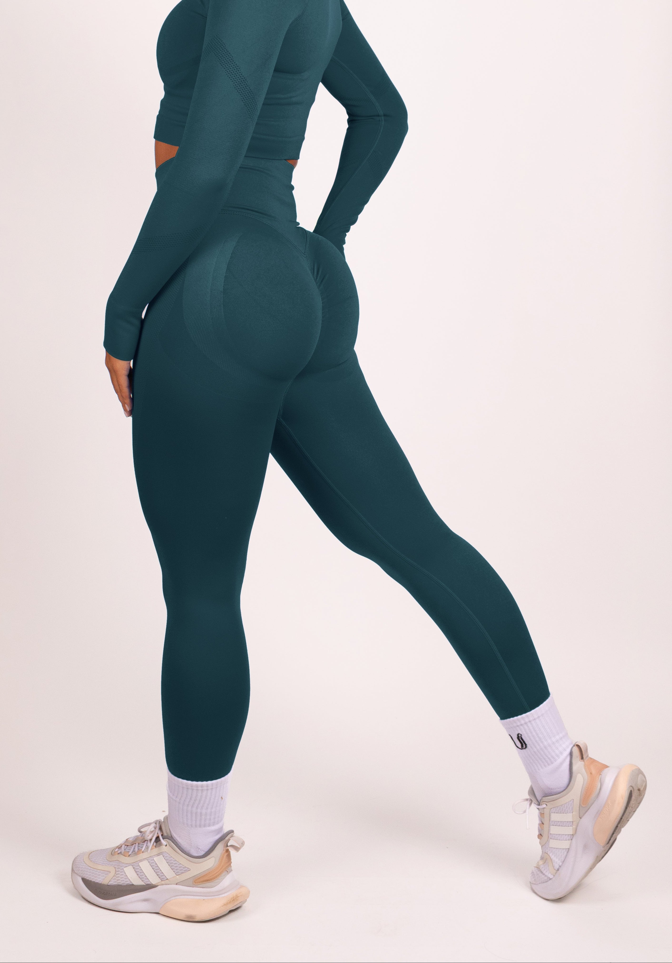 High Waist Kamo Workout Fitness Leggings | Ultimate Gainz