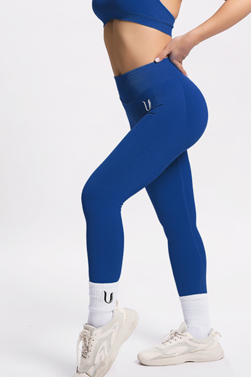 Beau | High Performance Leggings - Blue