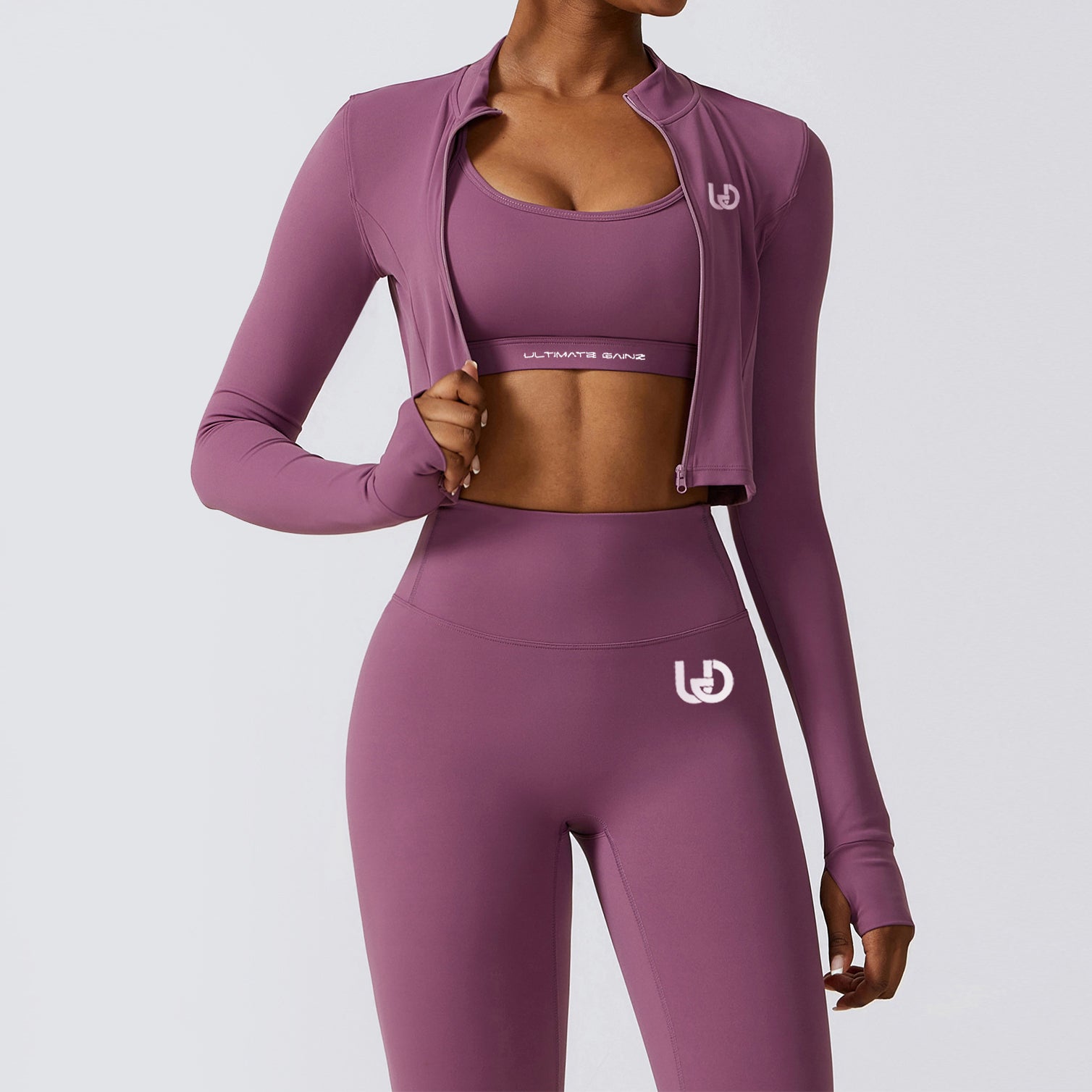 Hailey | Long Sleeve Top - LightPurple