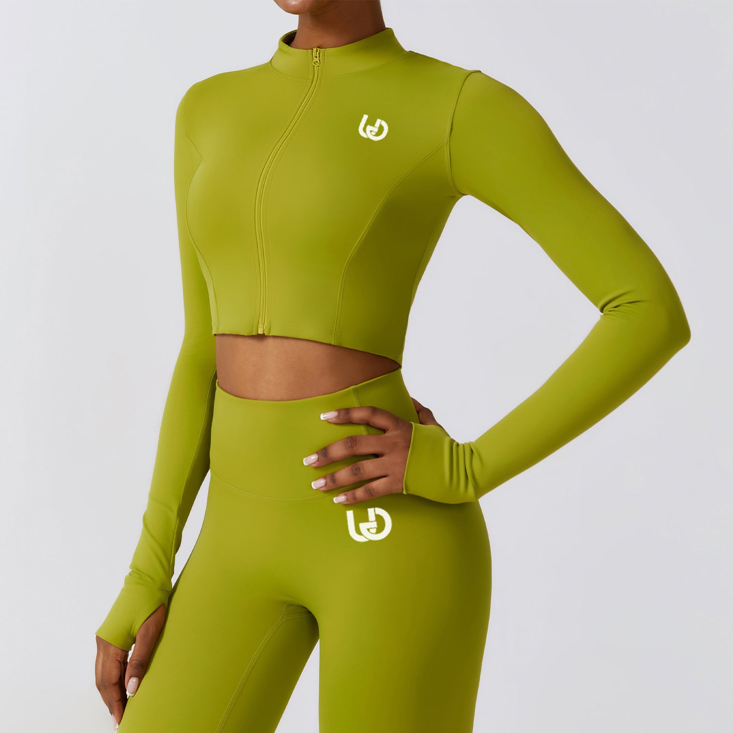 Hailey | Long Sleeve Top - Green