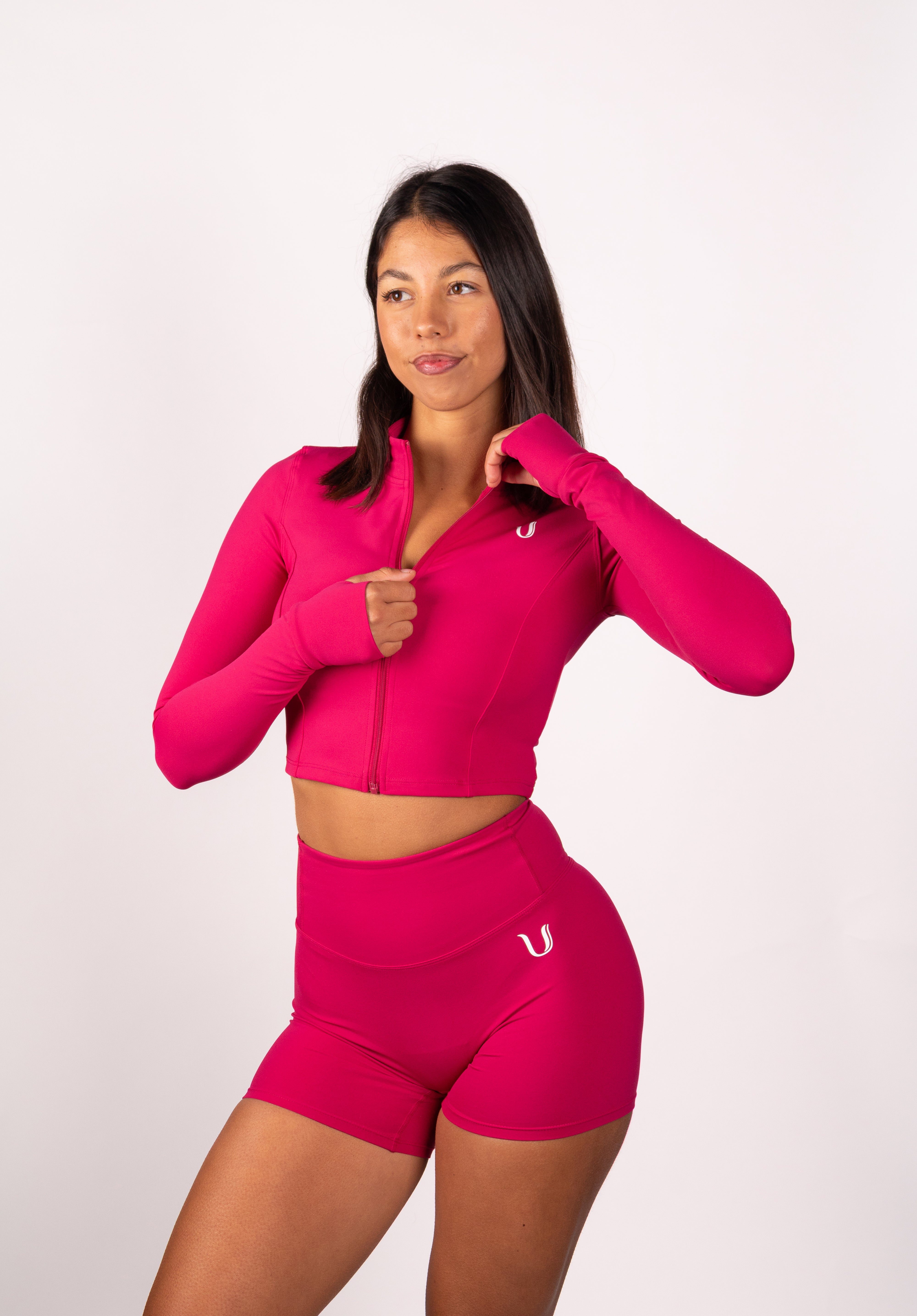 Hailey Jacket | The Evolution – Pink Red