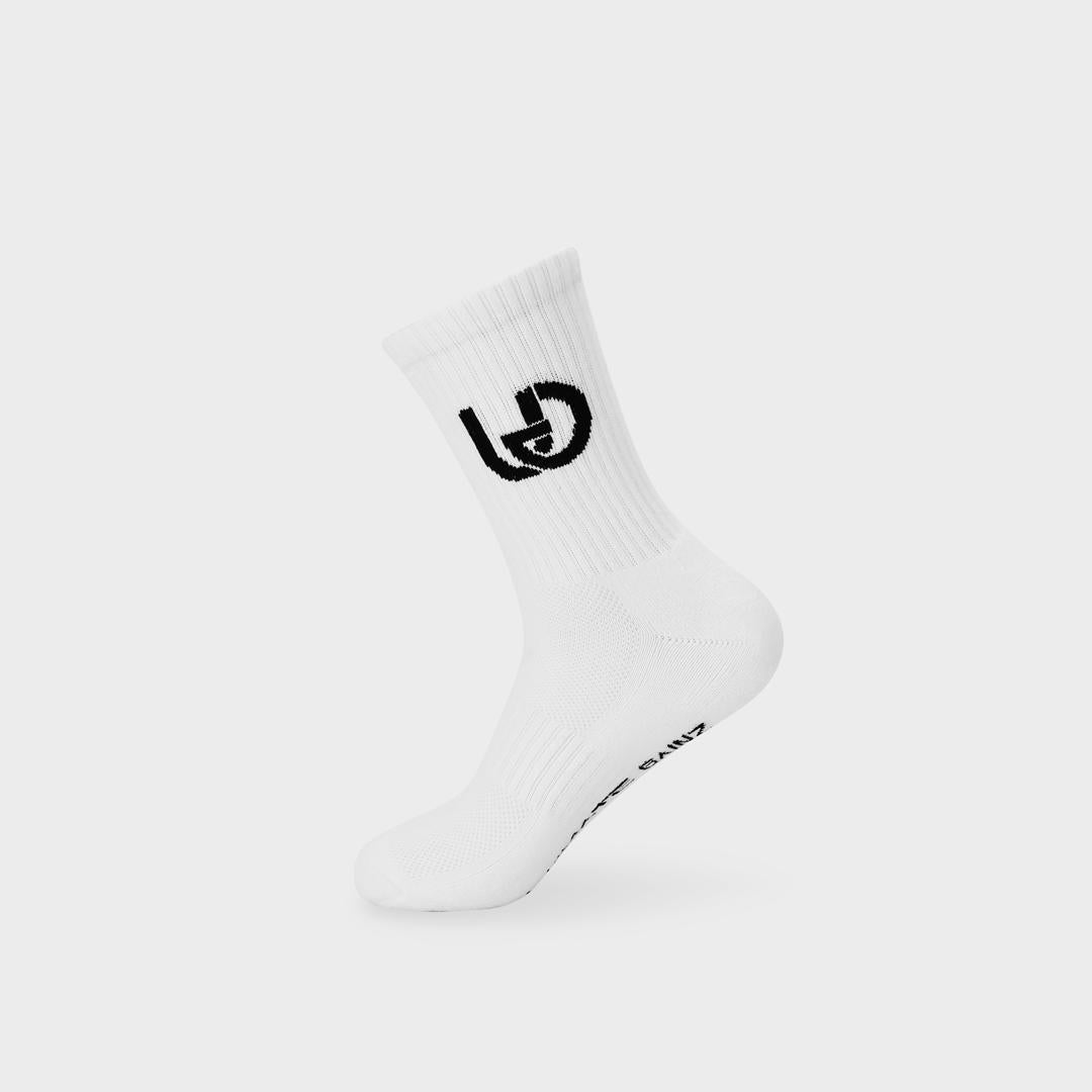 Ultimate Gainz - Performance Socks Unisex - White 3 Pairs